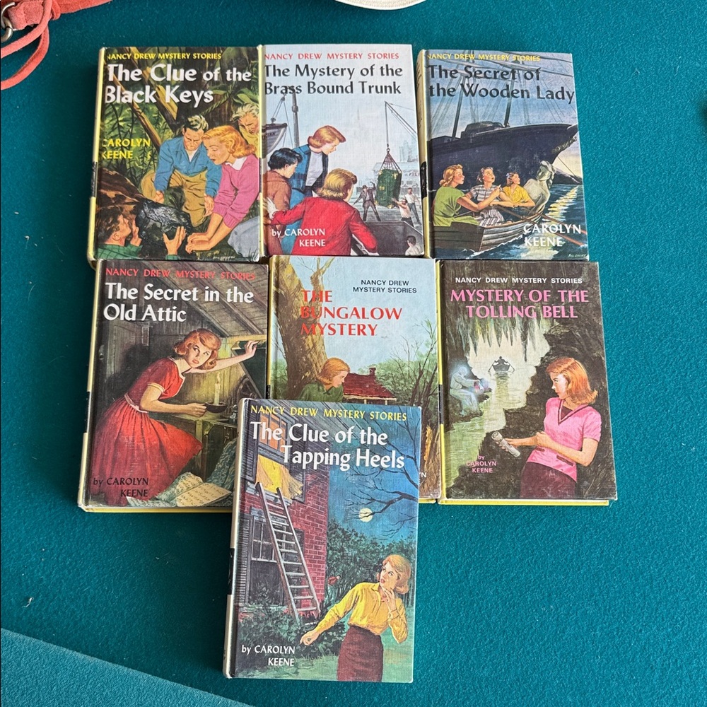 Nancy Drew Mystery Stories Book Set - Multicolor